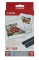 Canon Toner Cartridge - Kc18if 7741a001 Color Cassette Incl 18 Sheets Of Paper (credit Card Size)